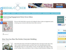 Tablet Screenshot of bridalcouch.com